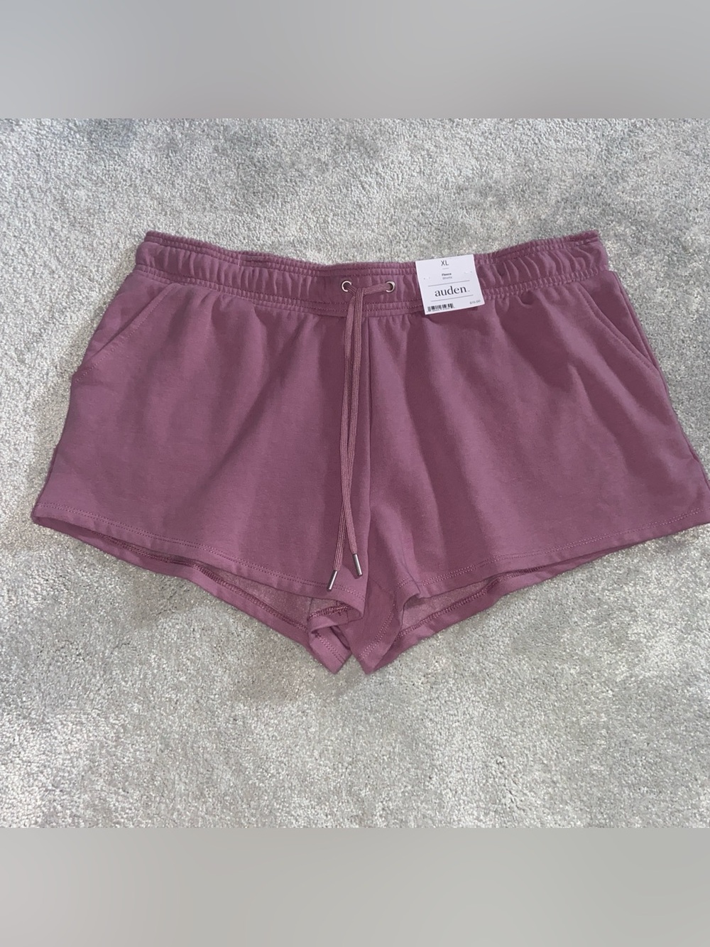 Auden fleece shorts XL Mauve